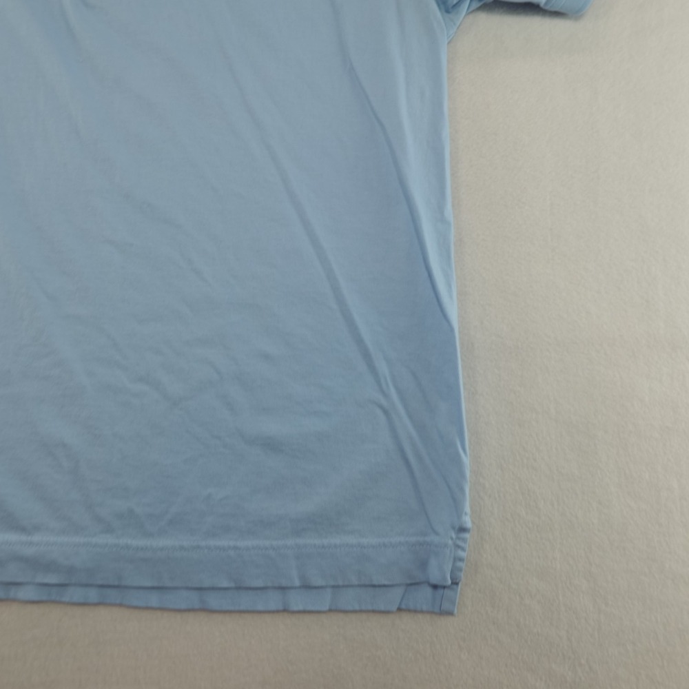 Robert Graham Polo Shirt Mens Medium Blue Skull Short Sleeve Classic Fit *Short* - Picture 5 of 11